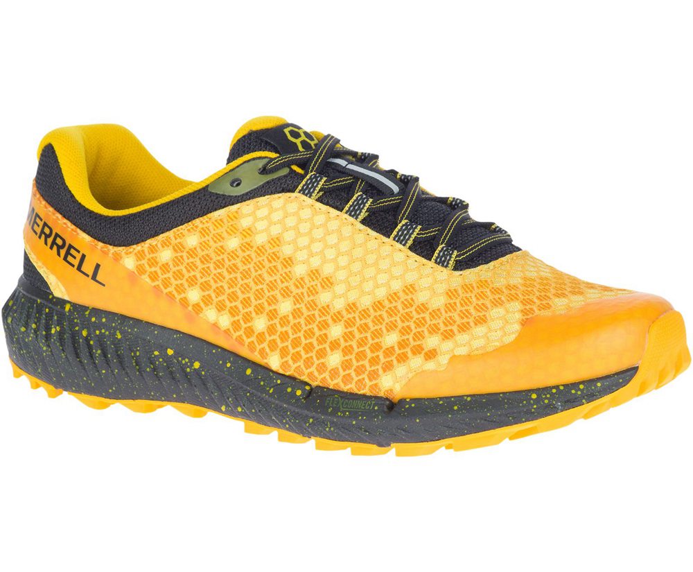 Buty Sportowe Merrell Damskie Żółte - Agility Synthesis X Honey Stinger - 427358-RHS